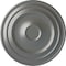 Ekena Millwork Giana Ceiling Medallion (Fits Canopies up to 7 7/8"), Hand-Painted Silver, 32 5/8"OD x 1 1/2"P CM32GISLS - alternate 1